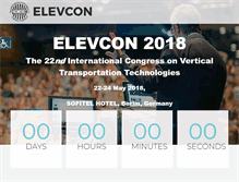 Tablet Screenshot of elevcon.com